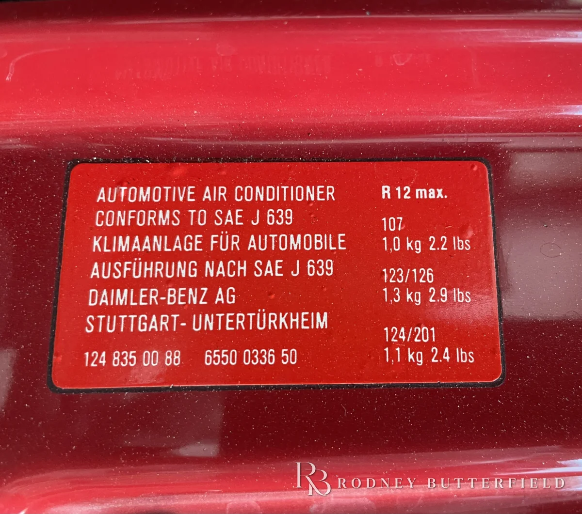 1986 Mercedes-Benz 560 SL